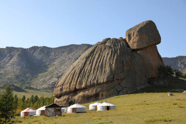 istock Turtle Rock in Terelj National Park 1189799219