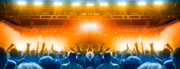 istock Music festival crowd 1189804574