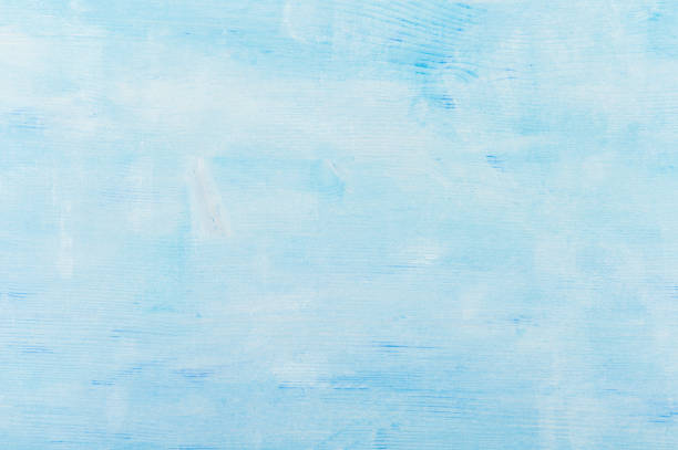 istock Texture of light blue wooden surface. Close up, top view, horizontal stripes. 1189809116