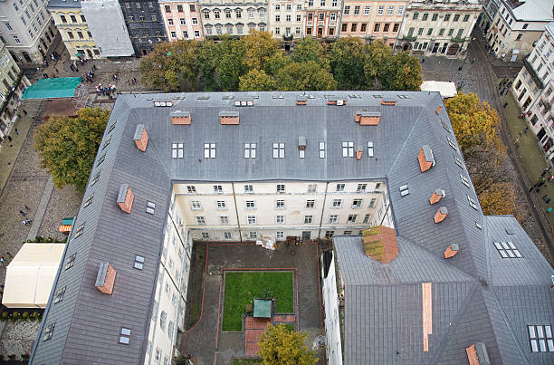 istock view from the Lviv City Hall 118982021