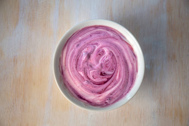 istock Blueberry Almond Yoghurt 1189822030