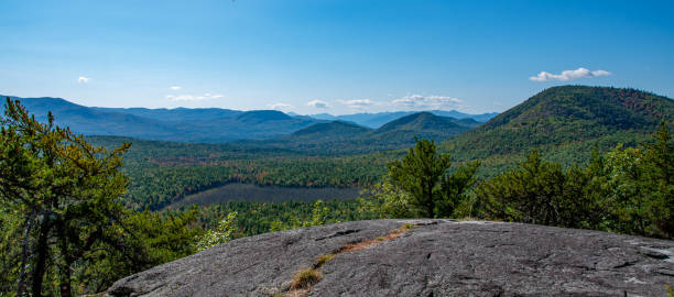 istock Adirondack mountain range from the summit of Clark Mountain 1189826426