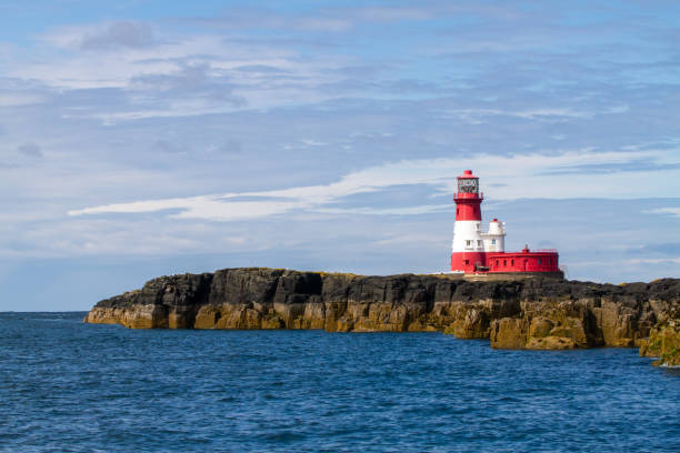 istock Longstone Lighthouse on Longstone Rock, England 1189830987