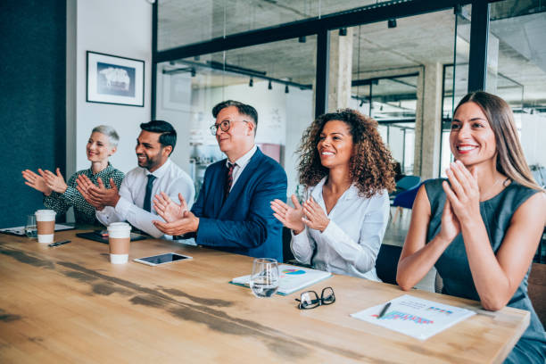 Acknowledging a colleague's achievement