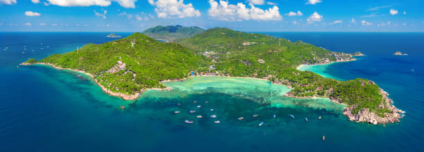 istock Aerial view panorama koh Tao, Thailand 1189833762