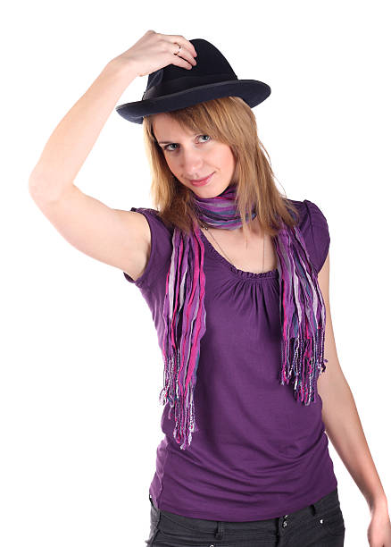 istock Girl in a hat 118983498