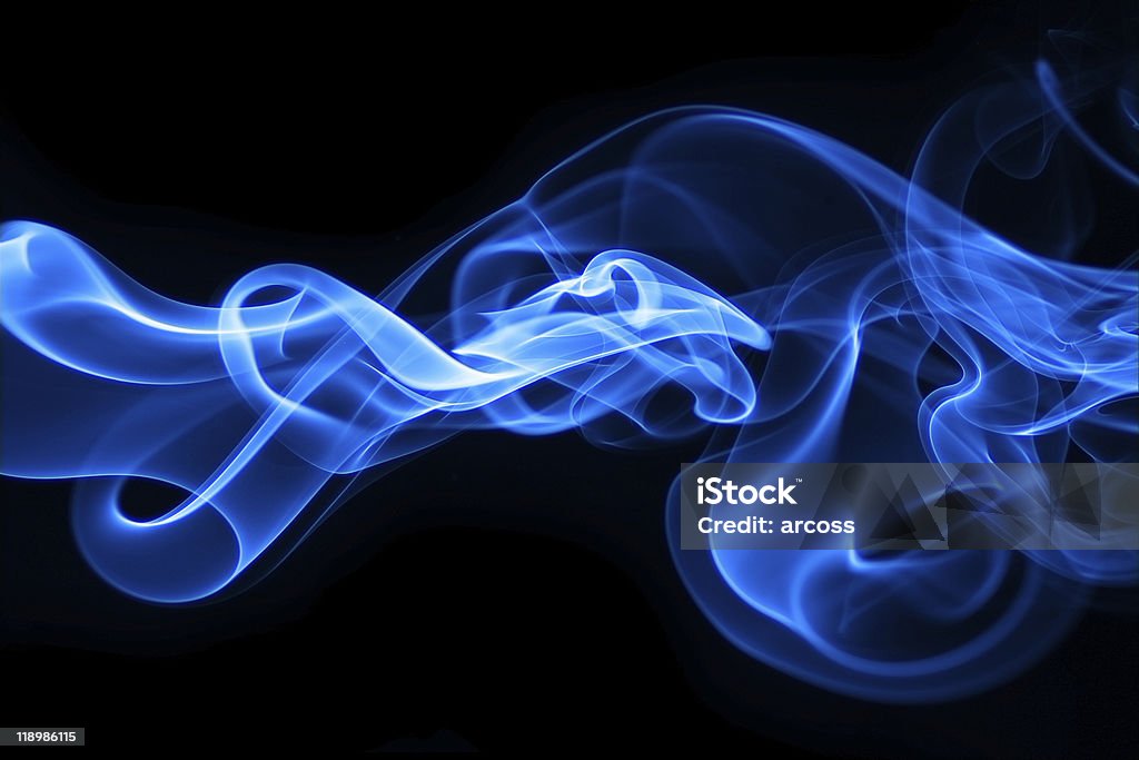 Farbe smoke - Lizenzfrei Abfackelschornstein Stock-Foto