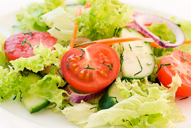 Spring Salad stock photo