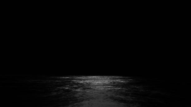 istock Black Background with Spotlight. 3D illustration 1189869614