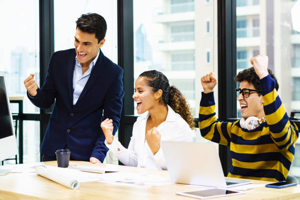 istock Young business design team having a meeting together. 1189869638