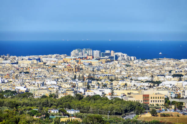 istock Valletta, Malta skyline and cityscape 1189880361