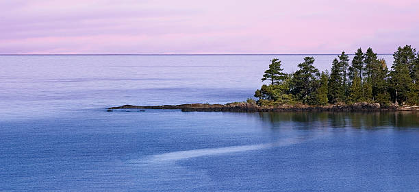 Lago Superior - fotografia de stock