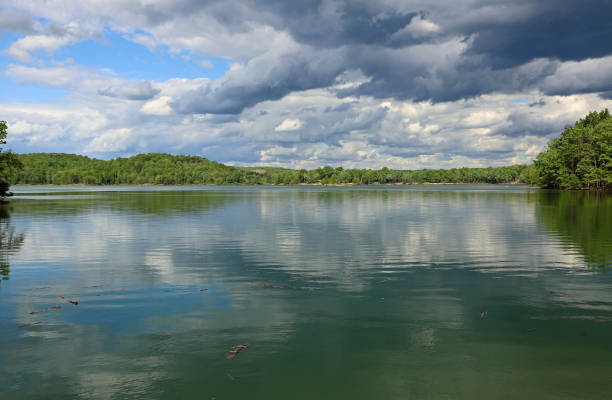 istock Clouds and Summersville Lake 1189889598