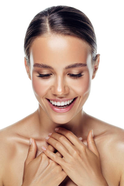 istock Beautiful happy woman 1189893700