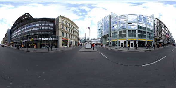 Checkpoint Charlie is best-known Berlin Wall crossing point between East Berlin and West Berlin during the Cold War. Checkpoint Charlie became a symbol of the Cold War.