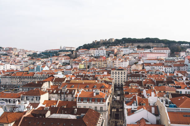 istock High Angle View Of Townscape Against Sky 1189898726