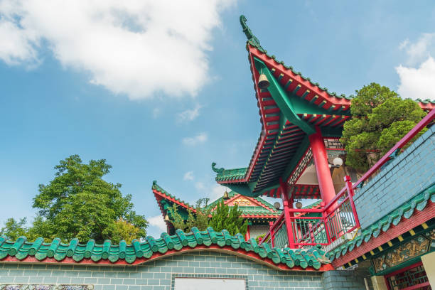 istock Chinese temple in Hong Kong 1189902610
