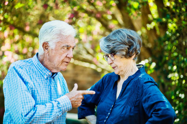 istock Senior couple having an argument 1189905212