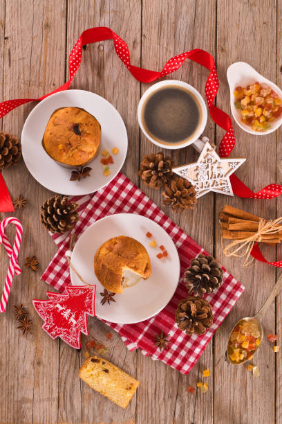 istock Panettone, italian christmas cake . 1189905280