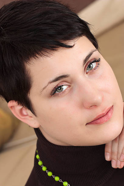 istock Young woman - sad eyes 118990610