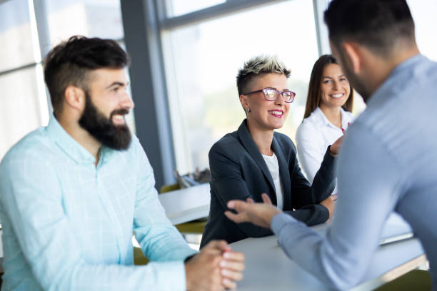 istock Business people day at modern business office 1189908763