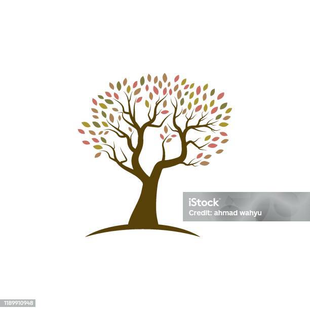 Abstract Tree Model Template Tree Template Stock Illustration - Download Image Now - Abstract ...