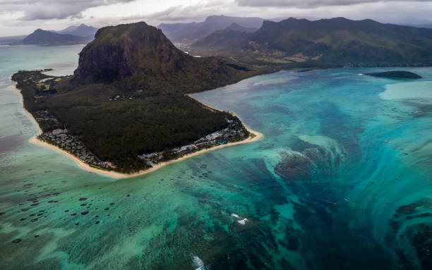 istock Aerial view of Le Morne 1189915186