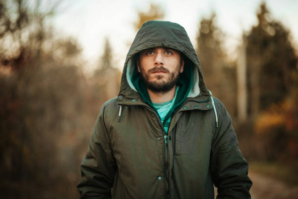 istock Man winter portrait 1189919926