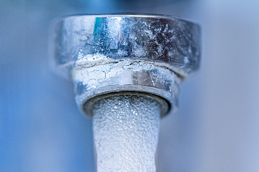 Calcified faucet