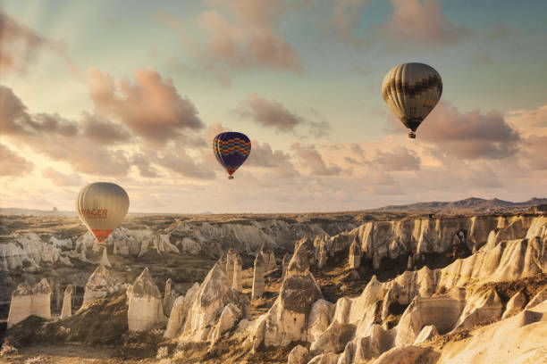 istock Balloons at Capadocia 1189923305