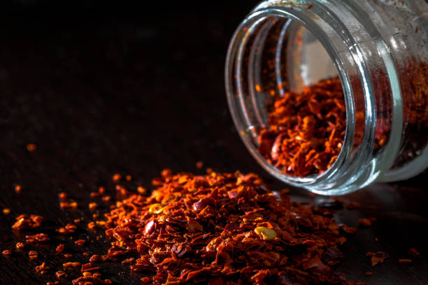 istock Spilled chili flakes 1189930464