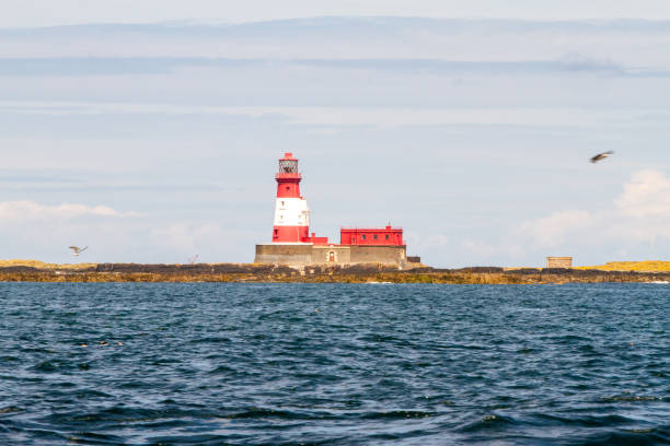 istock Longstone Lighthouse on Longstone Rock, England 1189931943