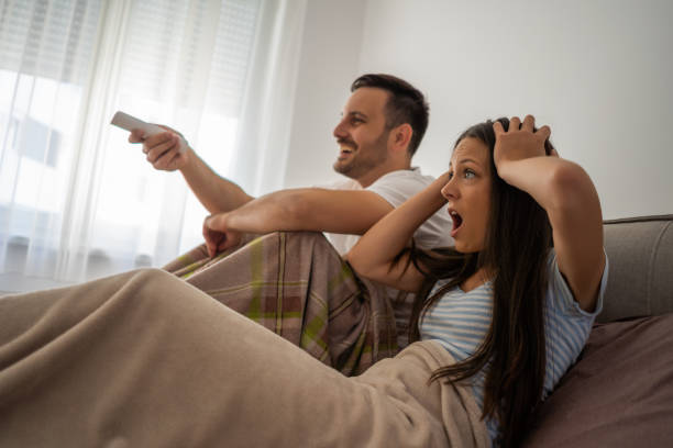 istock Couple in bed 1189932810