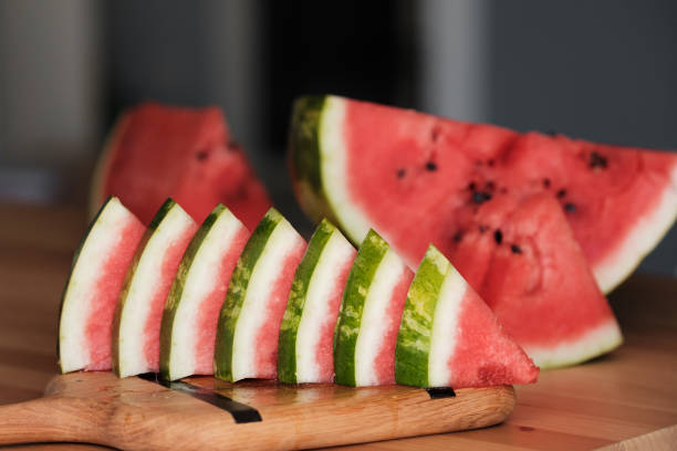 istock sliced into pieces a watermelon. Picnic. 1189935136