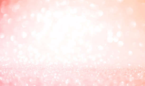 istock Abstract Blurred pink tone lights background. Christmas 1189938188
