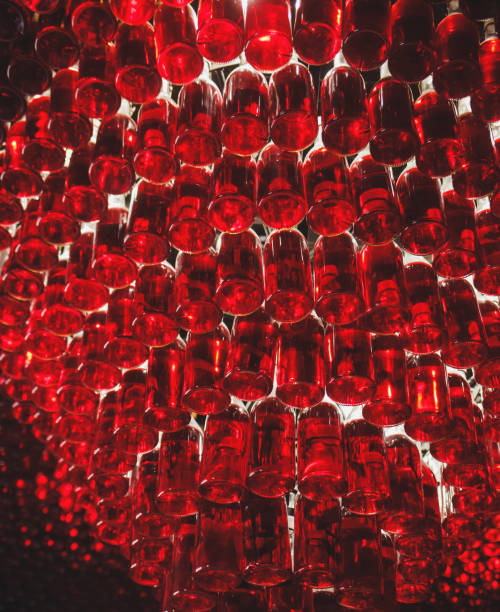 istock Many bottles of red wine 1189942917