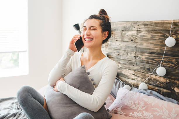 istock Calling to him always cheer me up 1189949789