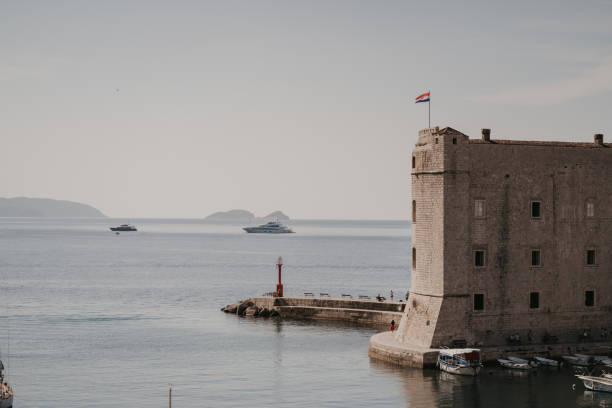 Dubrovnik, The pearl of Adriatica Sea. stock photo