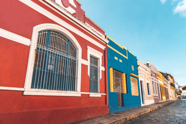 istock Colorful houses in Olinda, Pernambuco 1189956887