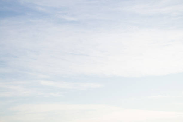 istock Beautiful blue sky with few clouds on bright  sunny day 1189961508