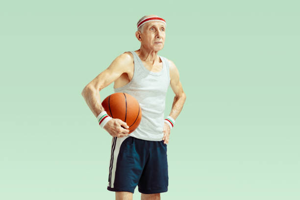 4,700+ Old Man Playing Basketball Stock Photos, Pictures & Royalty-Free