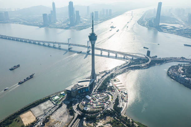 Macau Tower Convention and City skyline
