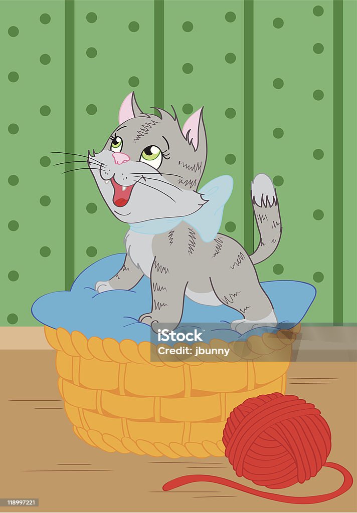 Kitten  Animal stock vector