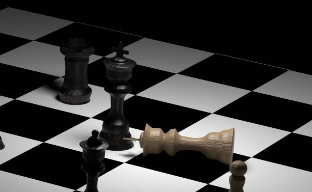 istock 3d rendering illustration of chess 1189977068