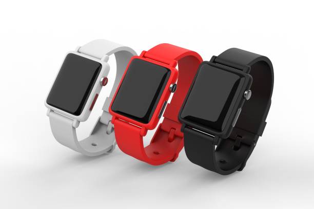 istock Smart watch for branding and mock up. 3d render illustration. 1189983705