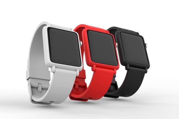 istock Smart watch for branding and mock up. 3d render illustration. 1189983927