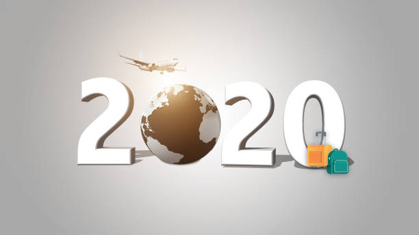 istock Summer vacation. 2020 New Year sign 1189987913
