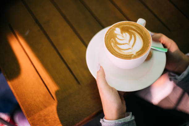 istock Hand and art on coffee 1189988465