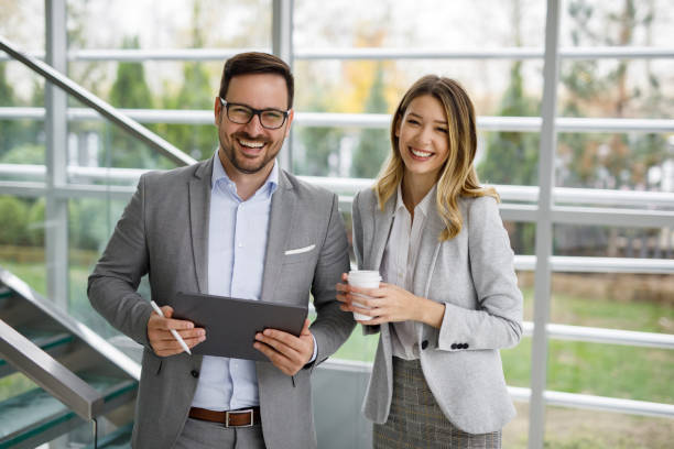 istock We run our company on teamwork and modern technology 1189990153