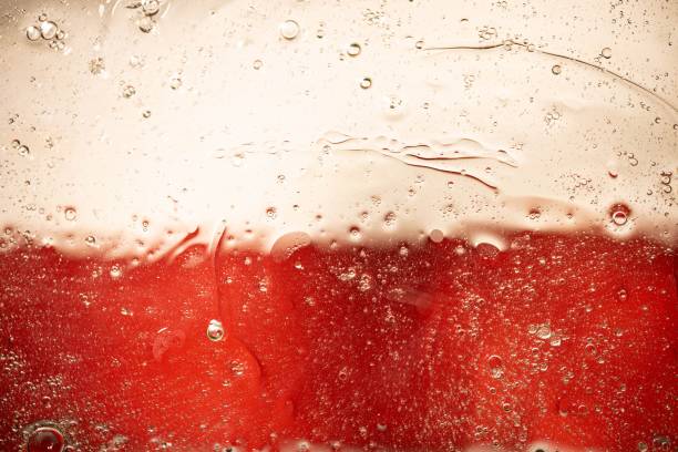 istock Close up view white, red colorful abstract design, texture. Beautiful backgrounds. 1189994861